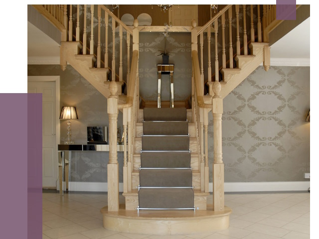 Монтаж деревянных лестниц в Иванове от 7697 руб. 