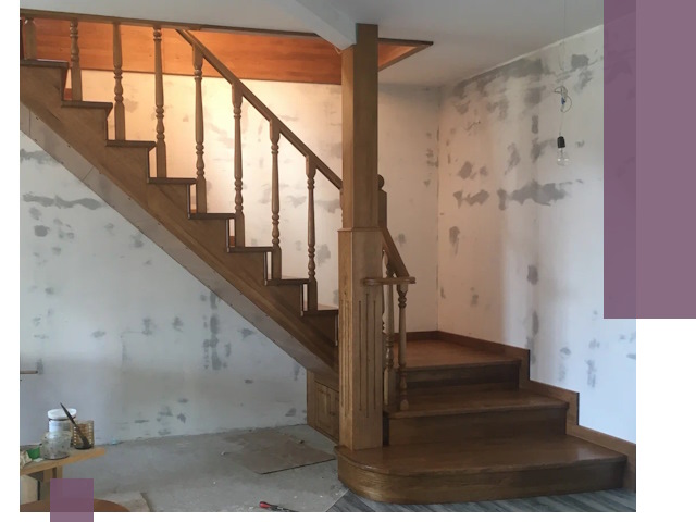 Ремонт деревянных лестниц в Иванове: быстро и качественно