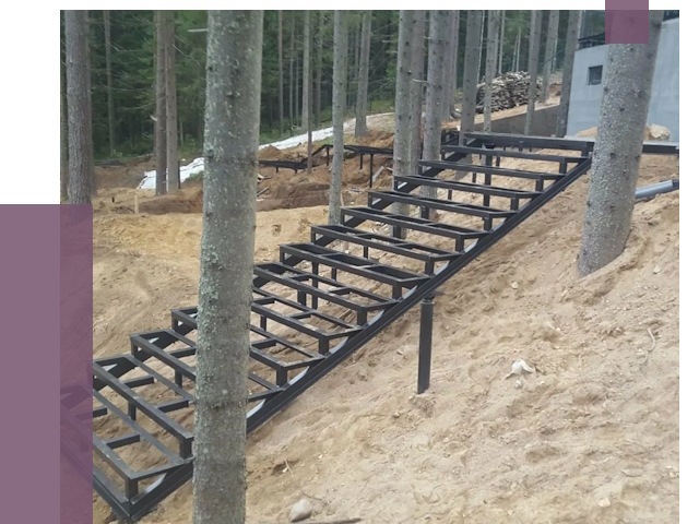 Монтаж металлических лестниц в Иванове от 13690 руб. 