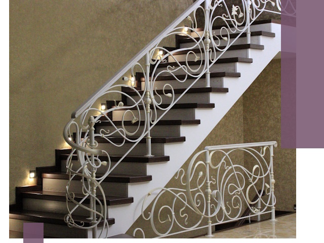 Кованые лестницы под ключ в Иванове — изготовление и монтаж