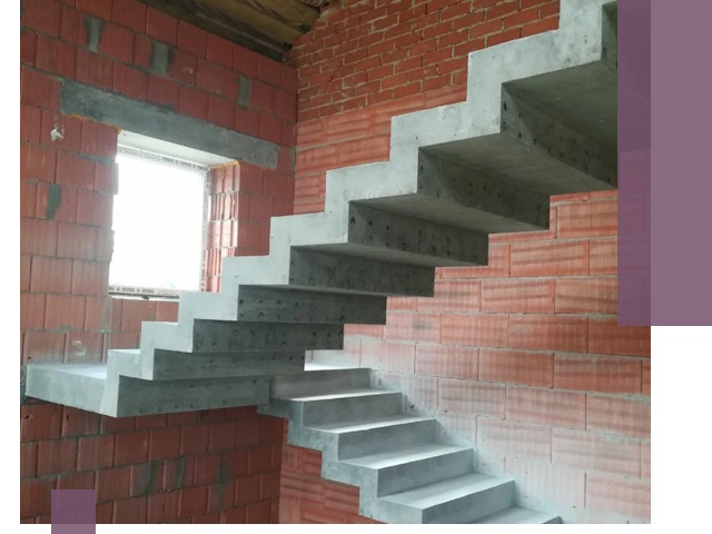 Бетонные лестницы под ключ в Иванове: монтаж, демонтаж, ремонт