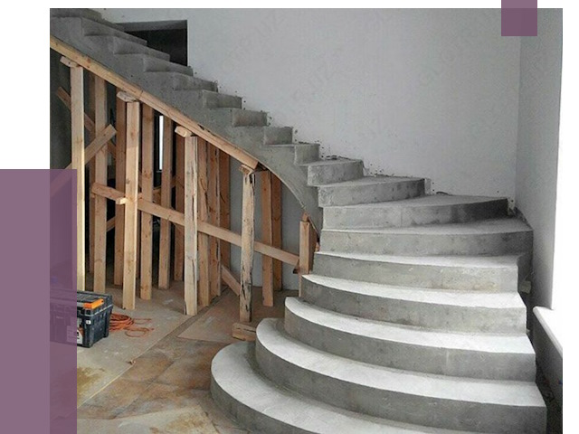 Изготовление бетонных лестниц под ключ в Иванове от 20147 руб. | ПРОЛЁТ-Внв