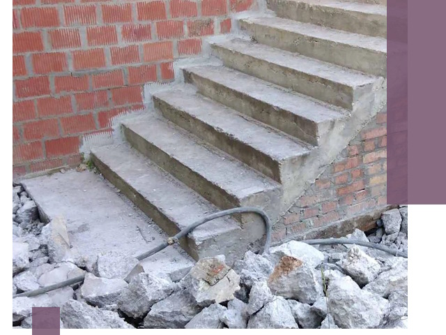 Демонтаж бетонных лестниц в Иванове: быстро и безопасно