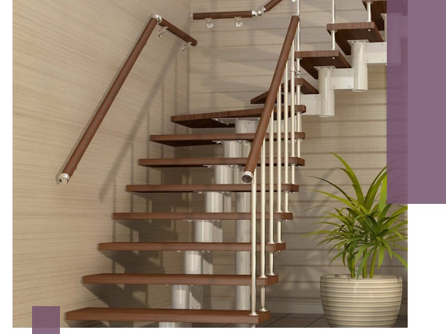 Изготовление модульных лестниц под ключ в Иванове