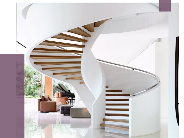 Винтовые лестницы в Иванове под ключ от 49077 руб. | ПРОЛЁТ-Внв