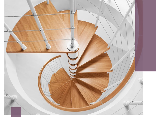 Изготовление винтовых лестниц под ключ в Иванове