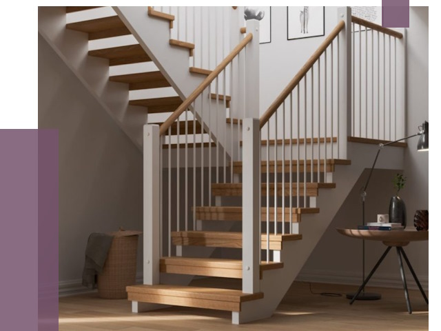 Маршевые лестницы в Иванове от 38487 руб. — монтаж | ПРОЛЁТ-Внв