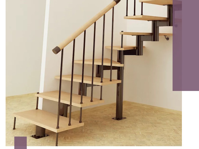 Монтаж лестниц на больцах в Иванове — быстро и надежно