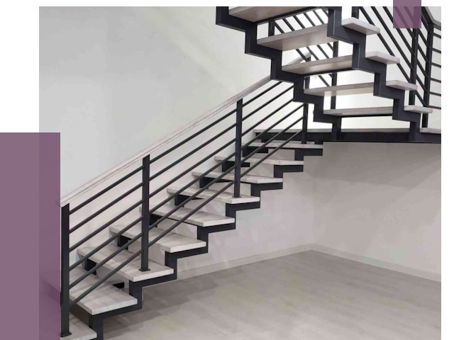 Лестницы на металлокаркасе под ключ в Иванове от 12915 руб. | ПРОЛЁТ-Внв