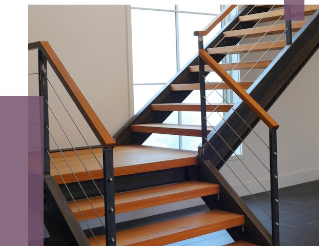 Изготовление лестниц на металлокаркасе в Иванове от 19114 руб. | ПРОЛЁТ-Внв