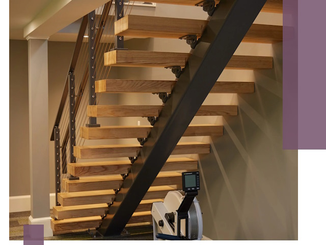 Лестницы на монокосоурах под ключ в Иванове - изготовление и монтаж