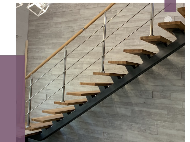 Изготовление лестниц на монокосоуре в Иванове от 76973 руб. 