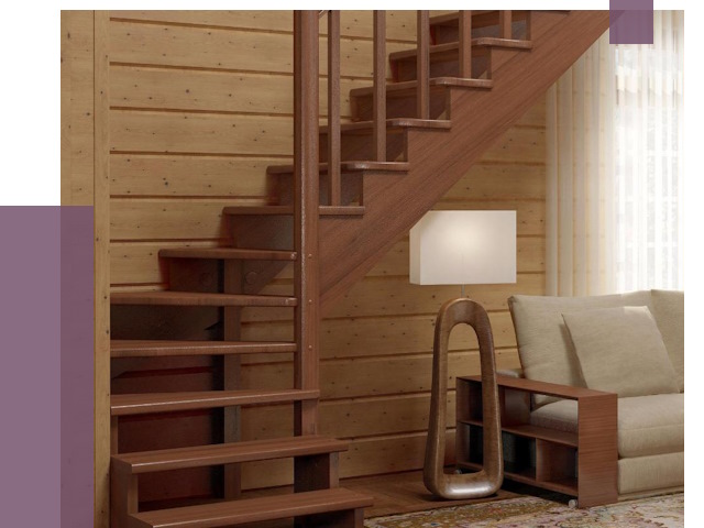 Лестницы эконом класса в Иванове от 18443 руб. бюджетные решения