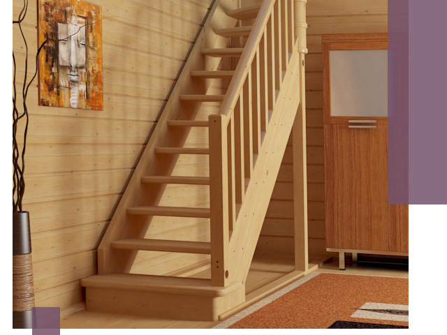 Лестницы эконом класса под ключ в Иванове — недорого и быстро