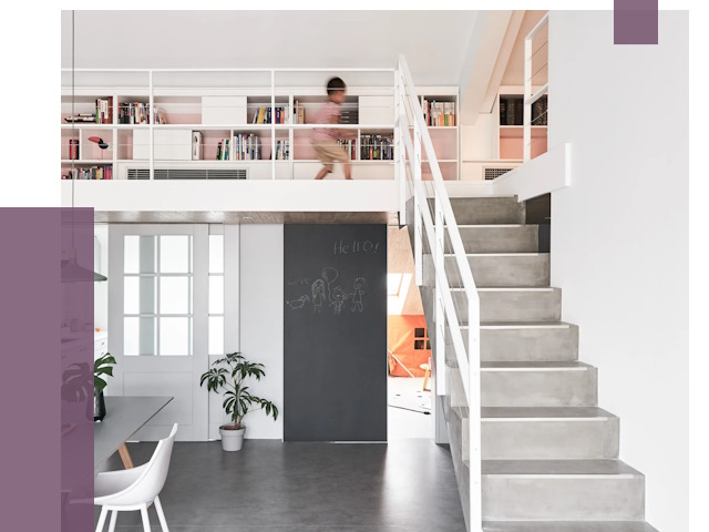 Лестницы для двухуровневой квартиры в Иванове от 178227 руб. | ПРОЛЁТ-Внв