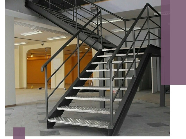 Лестницы для офиса в Иванове: изготовление, монтаж, демонтаж