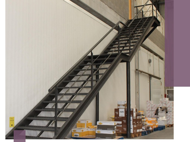 Лестницы для производства в Иванове — изготовление и монтаж