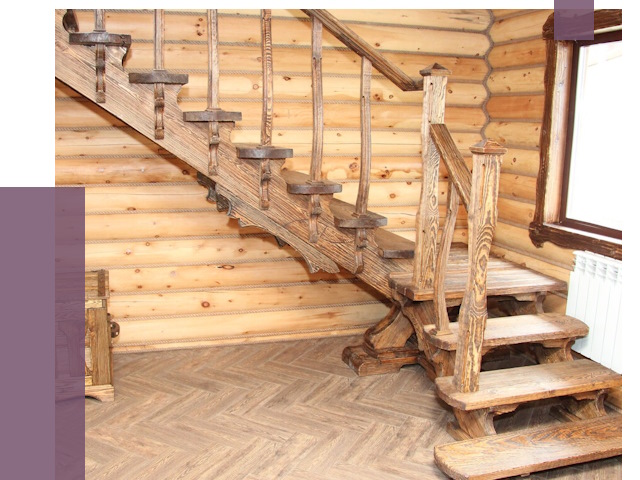 Лестницы в баню в Иванове от 19321 руб. — изготовление | ПРОЛЁТ-Внв