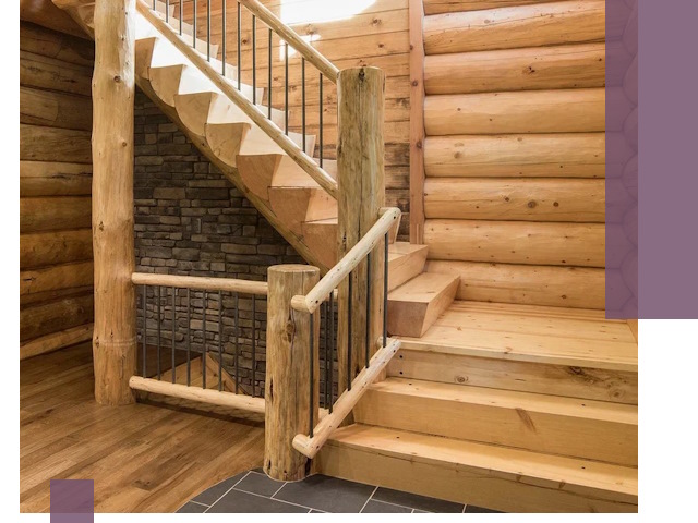 Лестницы в баню под заказ и профессиональный монтаж в Иванове