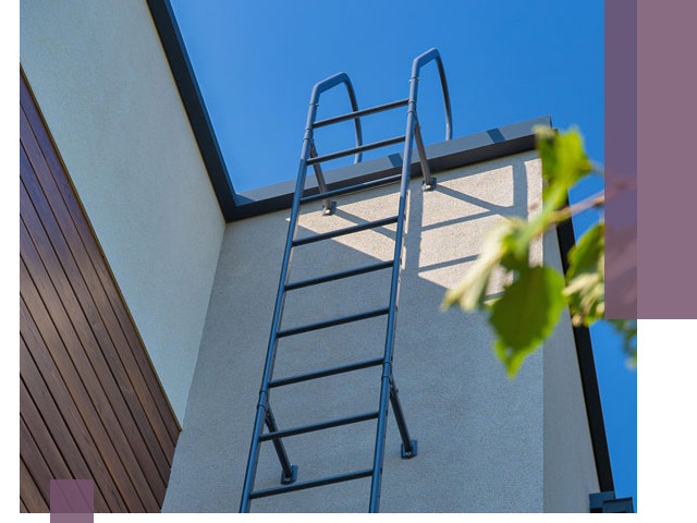 Лестницы на крышу в Иванове — изготовление, монтаж, демонтаж