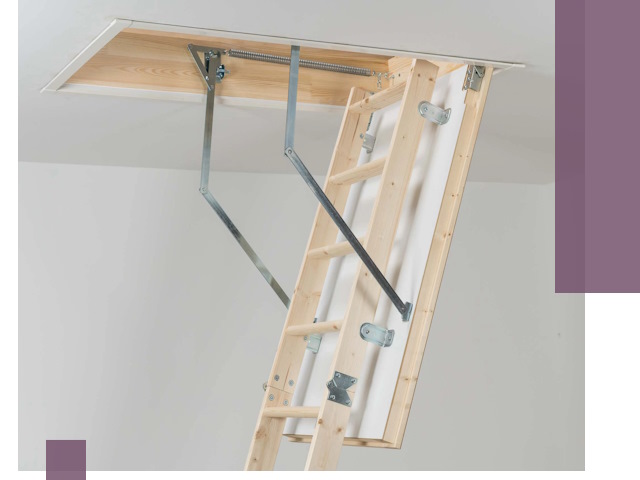 Установка чердачной лестницы под ключ в Иванове