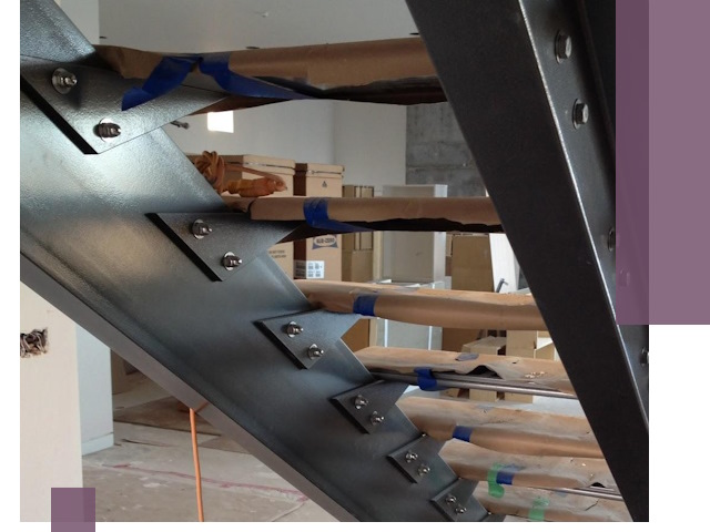 Усиление лестничных конструкций и усиление опор в Иванове