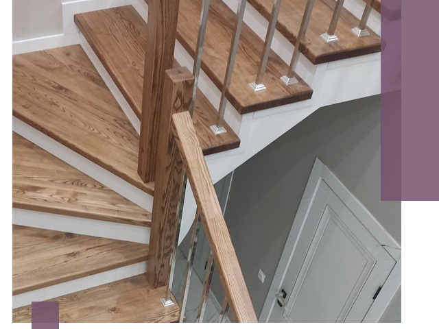 Обшивка металлических лестниц под ключ в Иванове