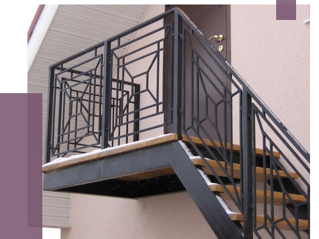 Металлические перила в Иванове от 4339 руб.  | ПРОЛЁТ-Внв