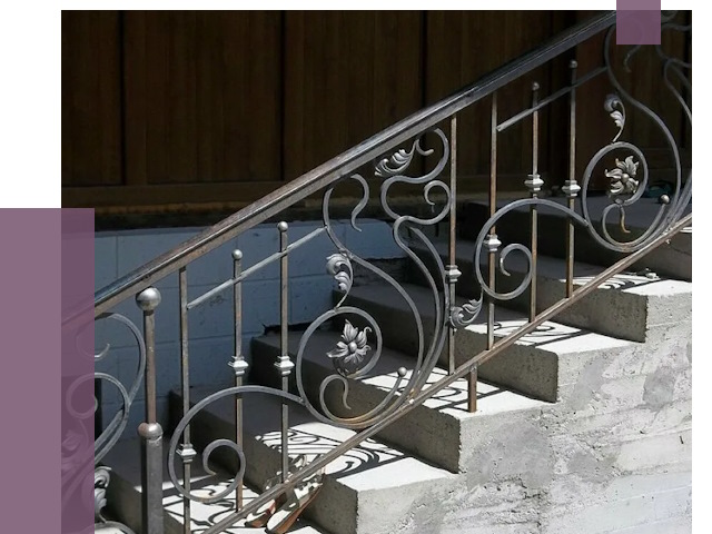 Кованые перила в Иванове от 8782 руб. под ключ — качество от ПРОЛЁТ-Внв