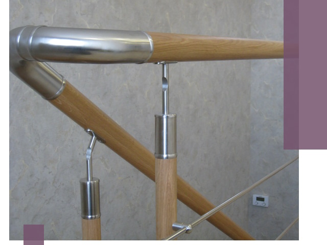 Комбинированные перила на заказ в Иванове — монтаж и производство