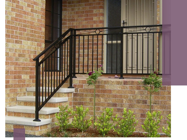 Уличные перила из металла под ключ в Иванове