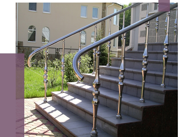 Перила для крыльца в Иванове от 10849 руб. — монтаж ПРОЛЁТ-Внв