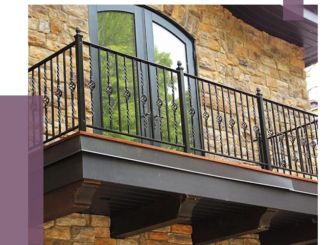 Балконные ограждения в Иванове от 8111 руб. — купить | ПРОЛЁТ-Внв