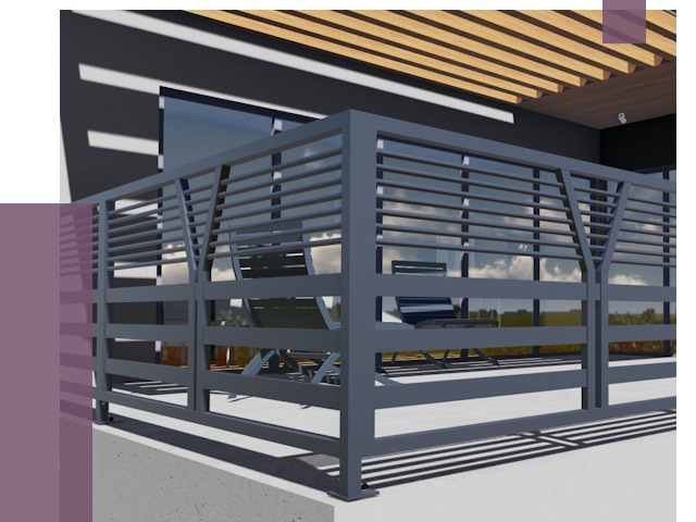 Изготовление балконных ограждений в Иванове от 10849 руб. | ПРОЛЁТ-Внв