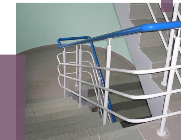 Перила в подъезде в Иванове — установка и замена от 7491 руб. | ПРОЛЁТ-Внв