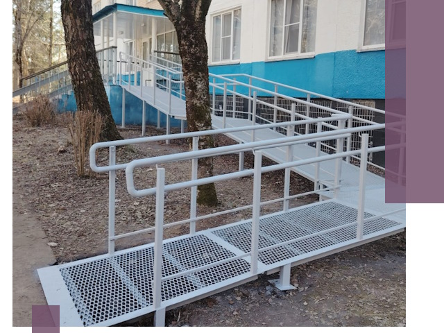 Пандусы под ключ в Иванове: изготовление, монтаж и демонтаж