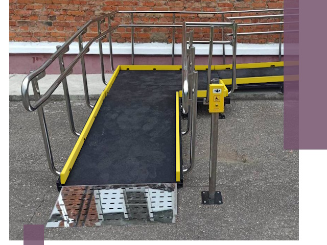 Изготовление наклонных пандусов для инвалидов в Иванове