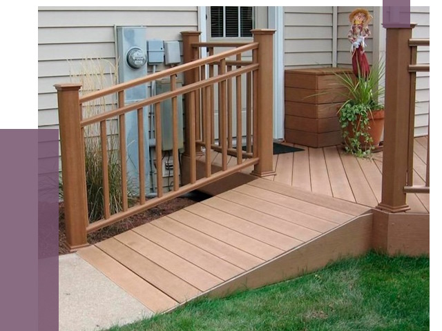 Пандус на крыльцо в Иванове под ключ от 7852 руб. 