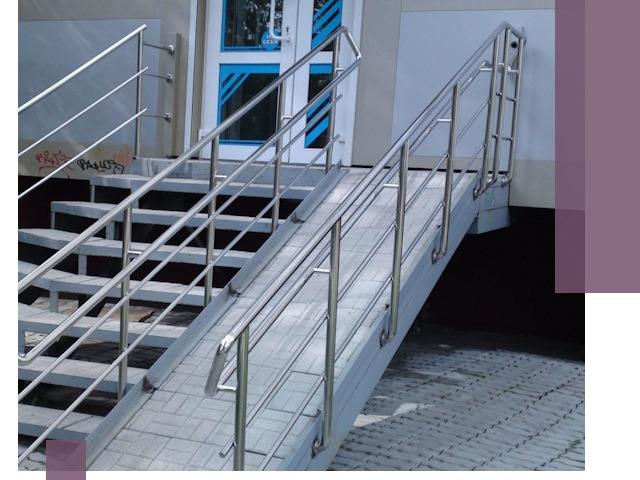 Пандус на крыльцо под ключ в Иванове: монтаж и изготовление