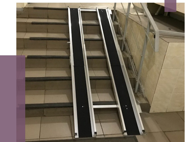 Установка пандуса в подъезд в Иванове от 8059 руб. под ключ | ПРОЛЁТ-Внв