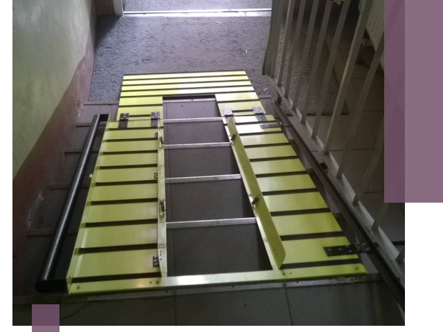 Профессиональный монтаж пандуса в подъезд в Иванове