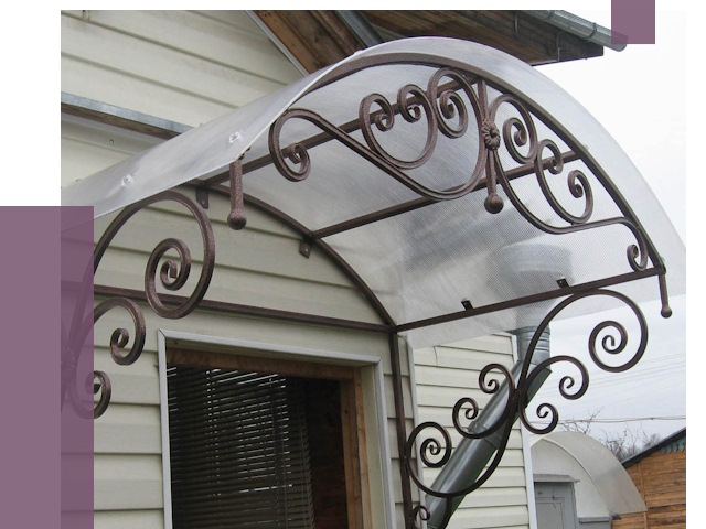 Изготовление козырьков в Иванове от 7439 руб. — заказать | ПРОЛЁТ-Внв