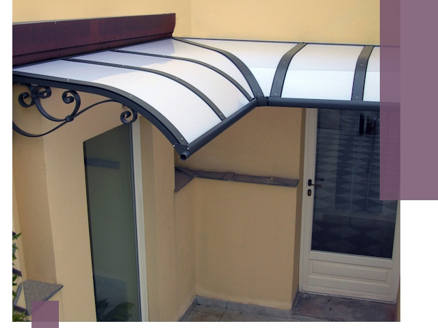 Монтаж козырьков любой сложности в Иванове под ключ