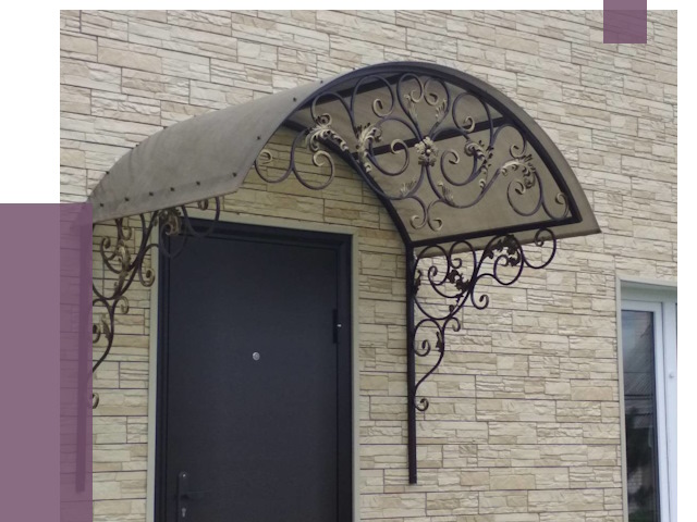 Ремонт козырьков в Иванове от 7491 руб.  | ПРОЛЁТ-Внв