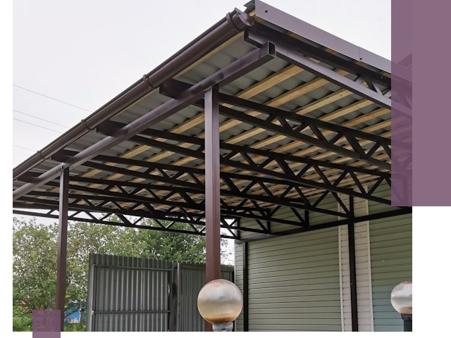 Навесы под ключ в Иванове: изготовление, монтаж и гарантия