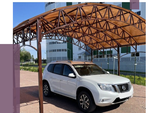 Недорогие навесы в Иванове от 43394 руб.  | ПРОЛЁТ-Внв