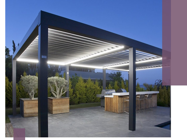 Навесы отдельно стоящие под ключ в Иванове из металла и поликарбоната