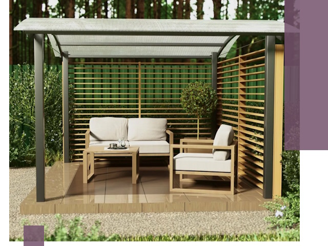 Навесы для дачи в Иванове: изготовление, монтаж и демонтаж