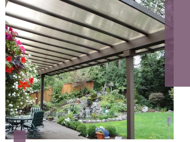 Навесы из поликарбоната под ключ в Иванове быстро и надёжно