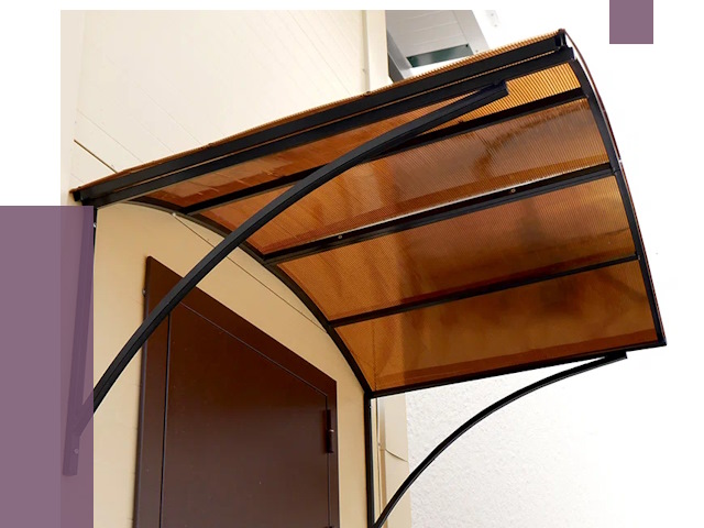 Недорогие козырьки в Иванове от 7666 руб.  | ПРОЛЁТ-Внв